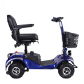 Scooters de movilidad eléctrica plegable de 4 ruedas para discapacitados